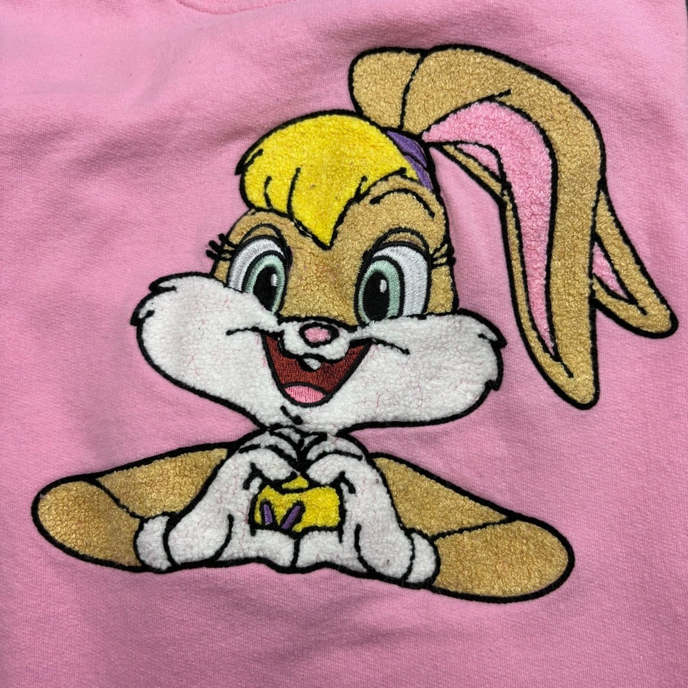 Looney Tunes Lola Bunny Pink Jogger Set Girls 9/10 Warner Bros. Toon Squad Girly - Picture 15 of 16